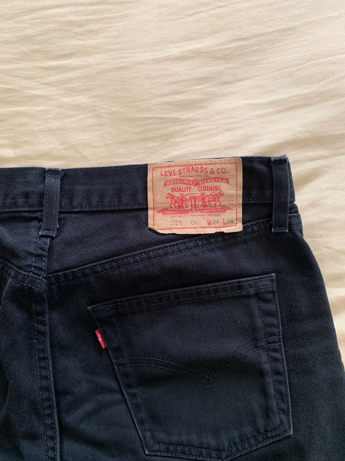 Pantalon large jean Levis