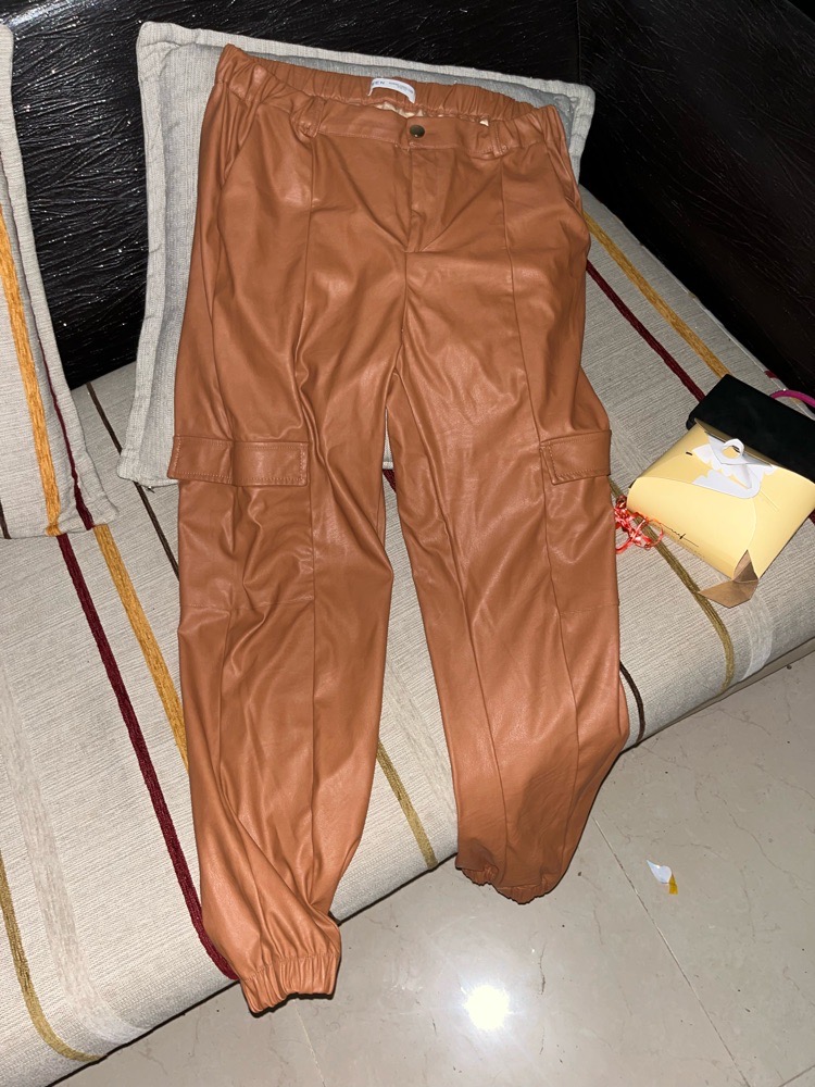 Pantalon semi cuir
