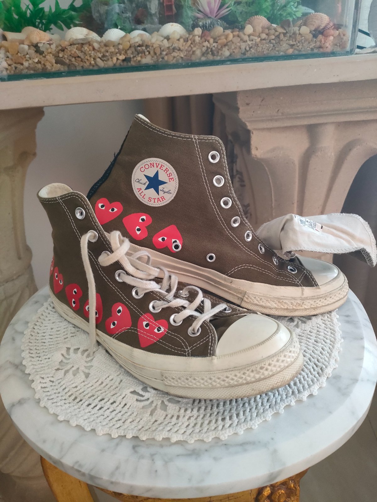 Converse x comme des garçons pointure 43 44 