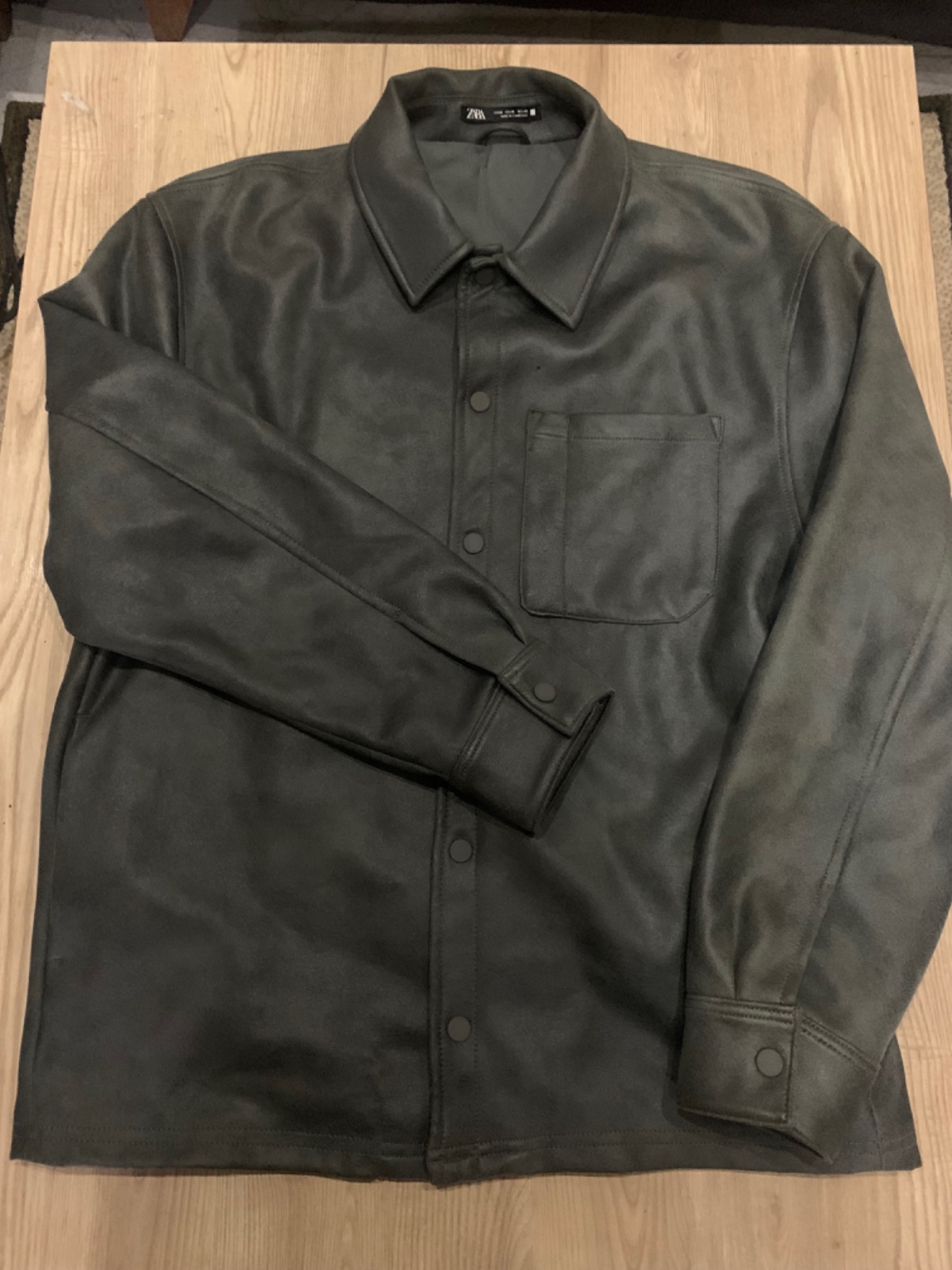 Veste zara vert 