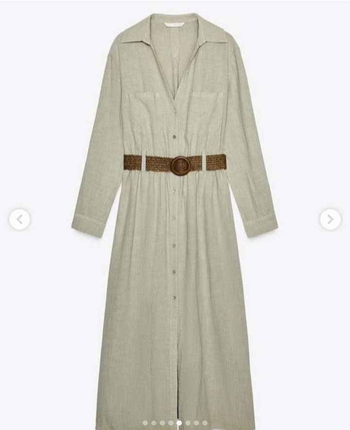 Robe vert 