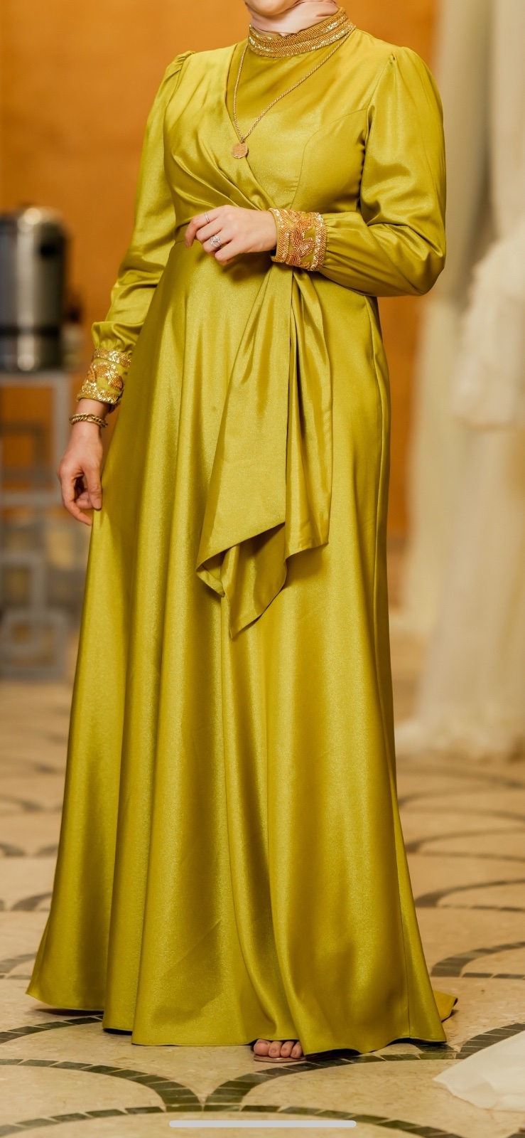 Robe soirée (pour femme voilée)