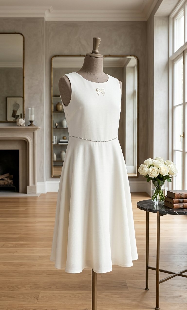 Une robe blanc sale👗
