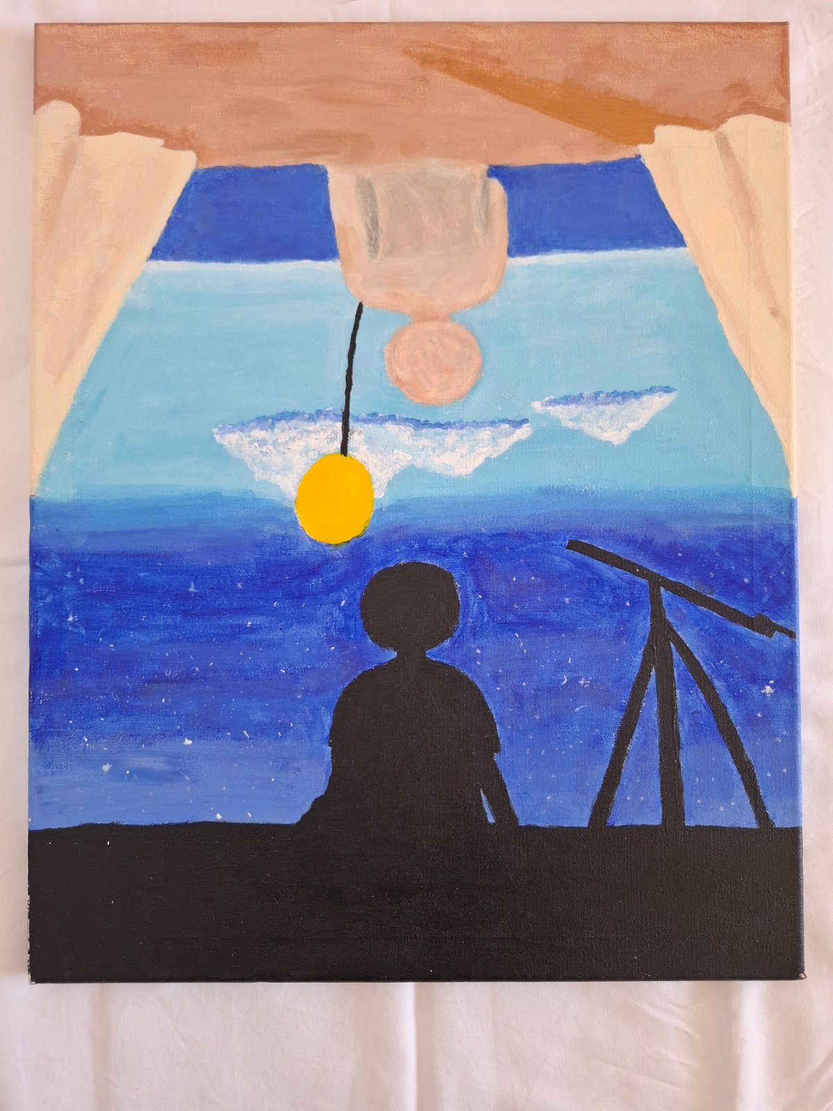 Cavas painting bts inspired