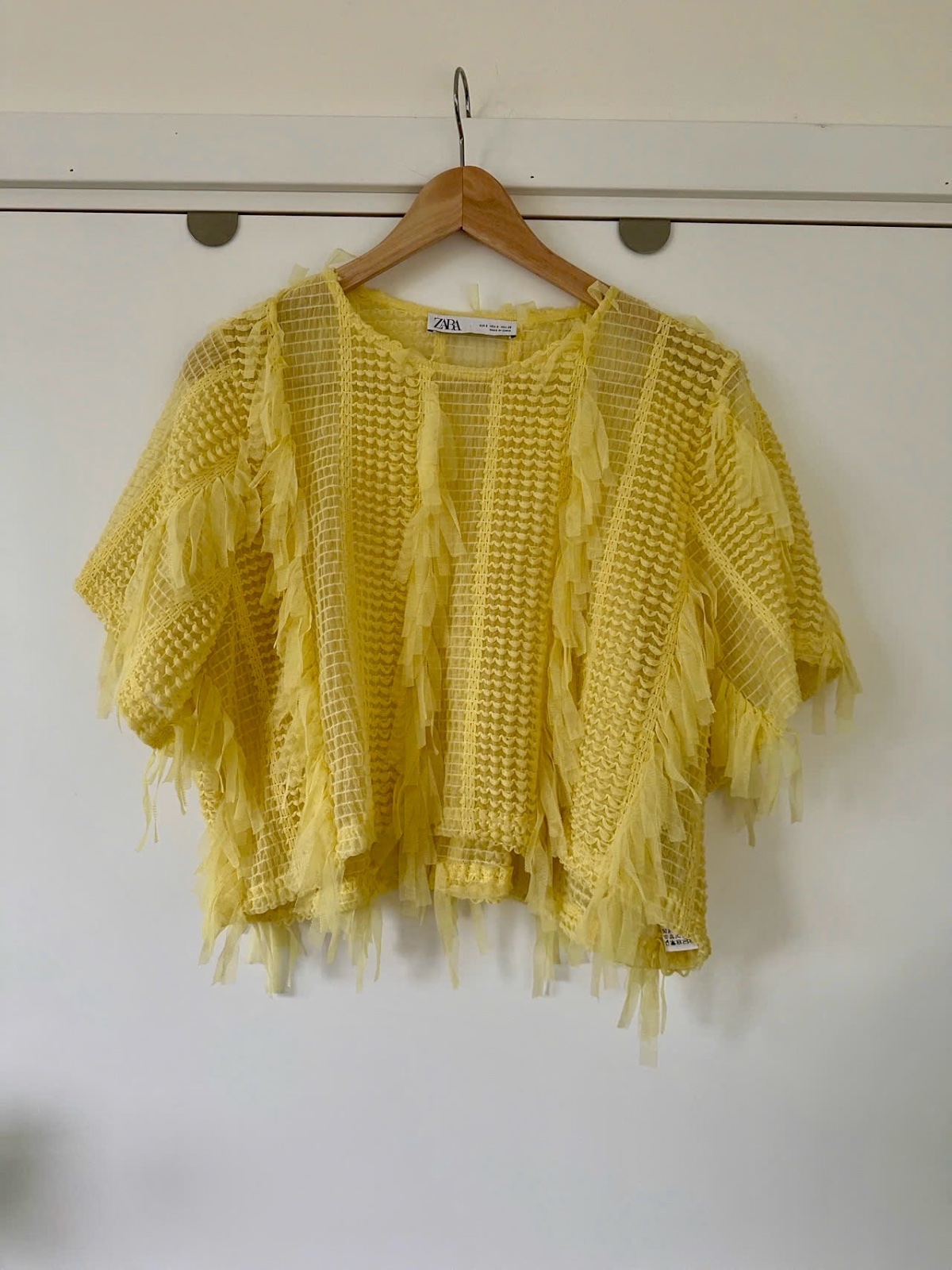Zara crop top 