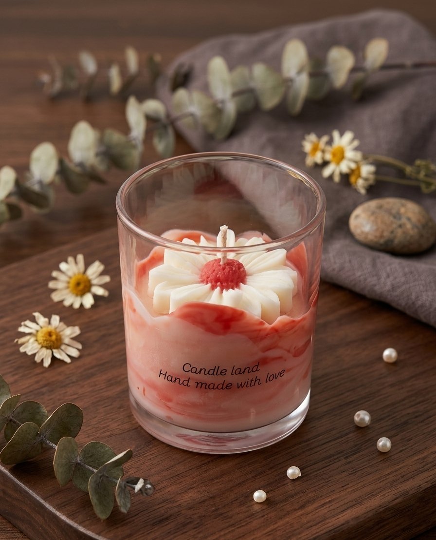 Bougie parfumée et décoratif 