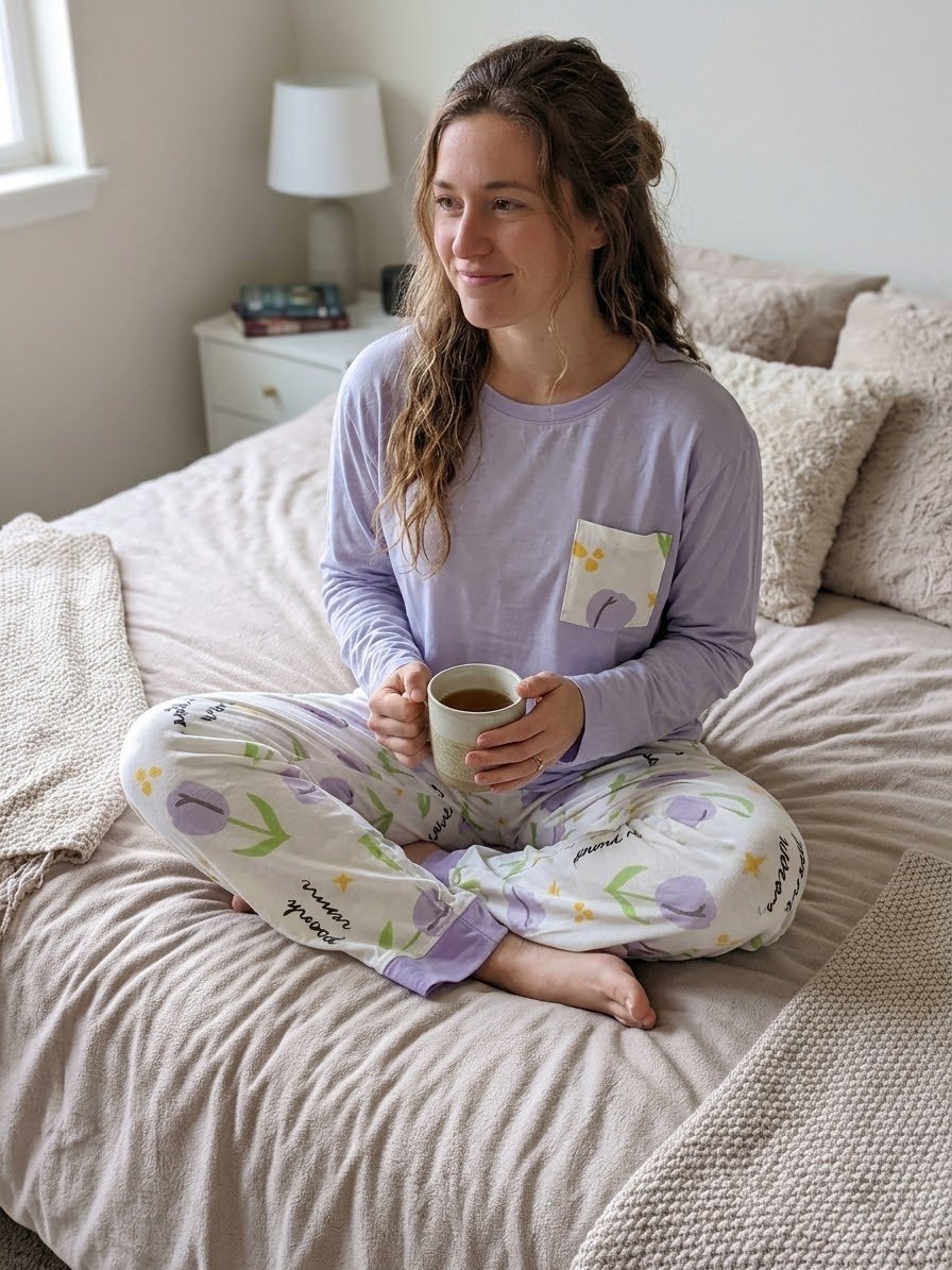 Pyjama floral taille L