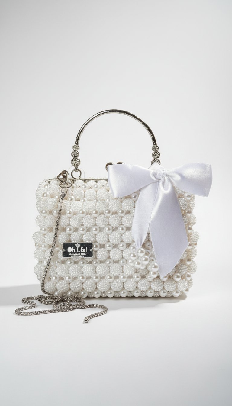 Sac a main en perles handmade