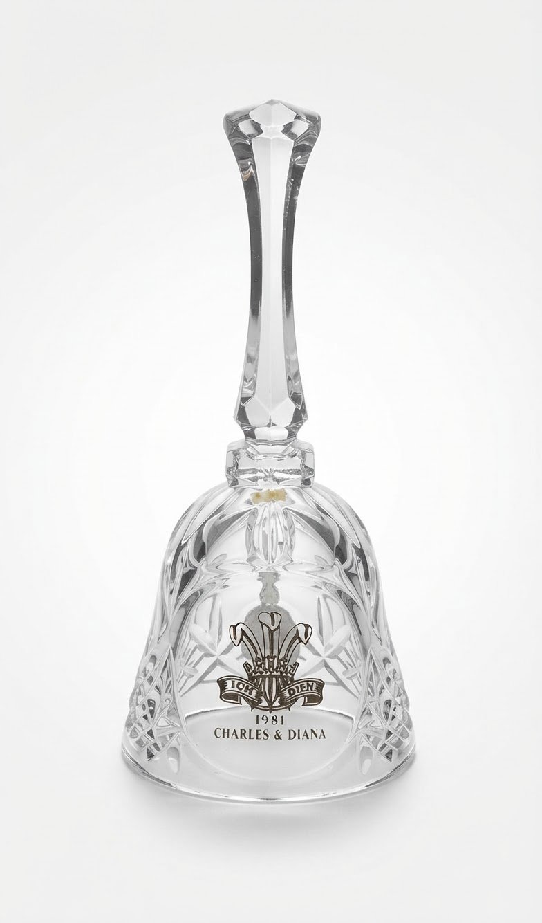  Cloche en Cristal – Mariage Prince Charles & Lady Diana (1981)