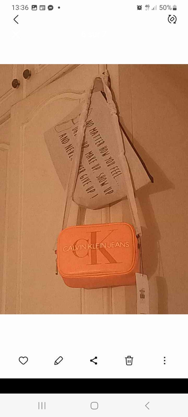 Pochette Bandouliére Kalvin Klekn authdntique