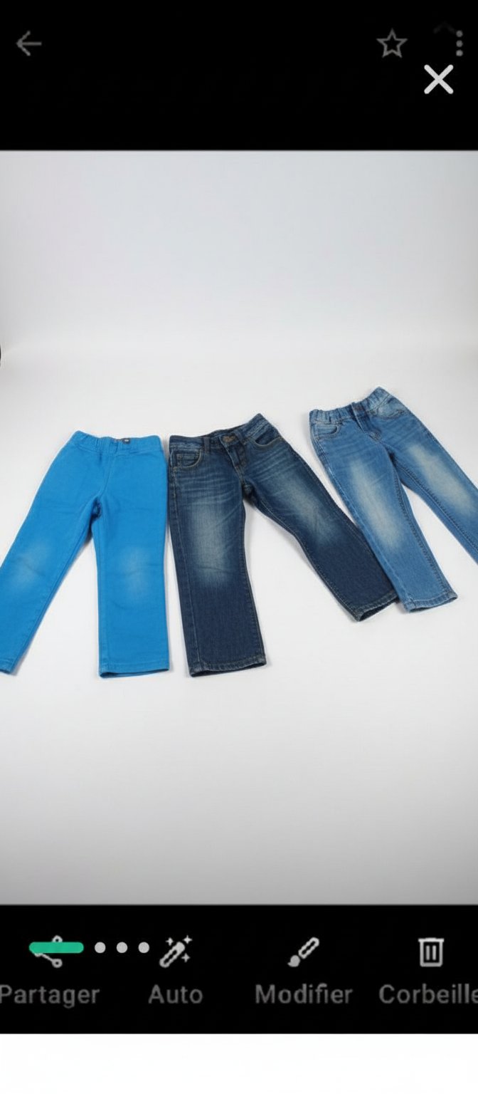 Lot de 3 pantalons 