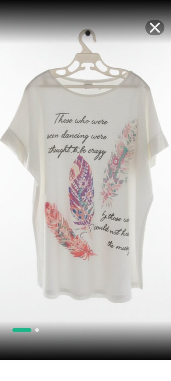 T-shirt ouversiz 