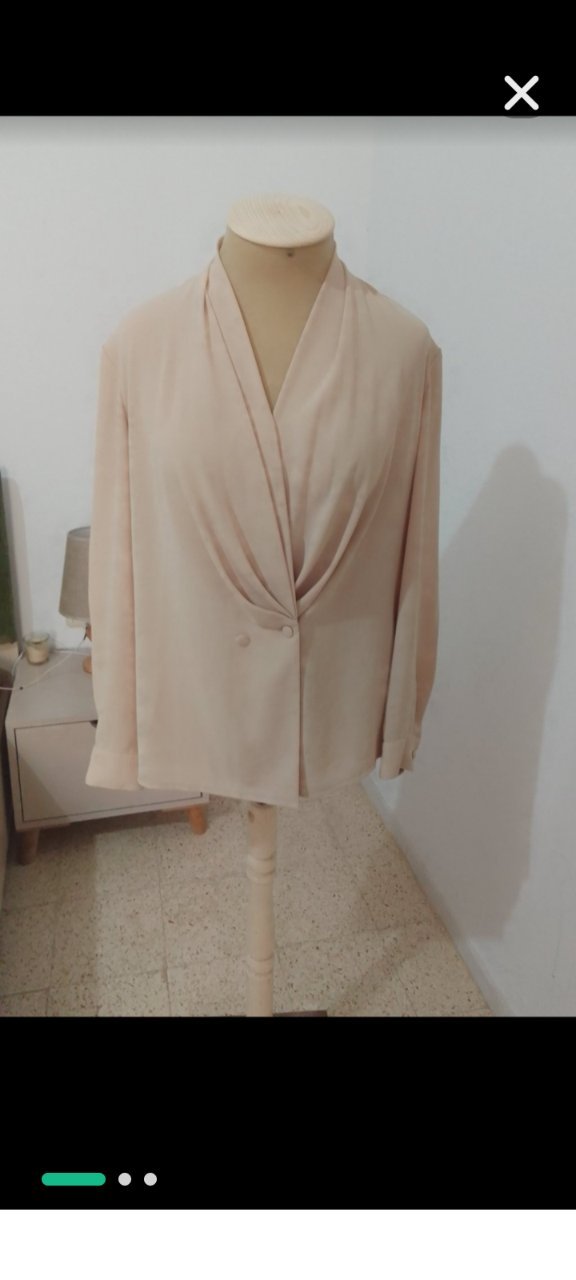 Chemise beige 