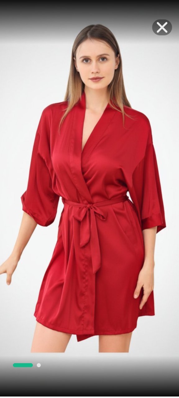 Jolie kimino rouge 