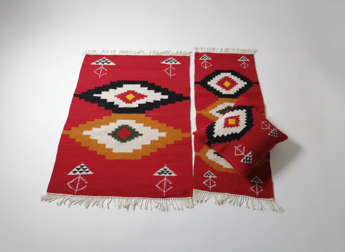 3 tapis  traditionnelle 