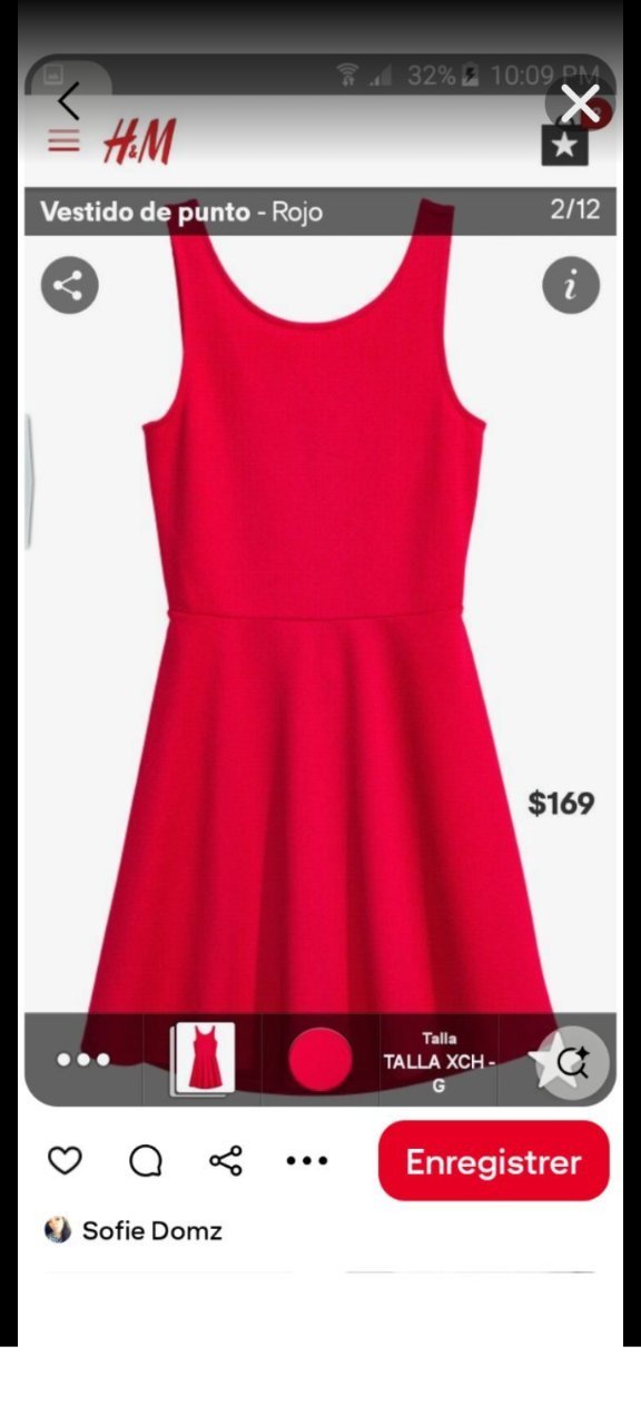 Rone rouge courte