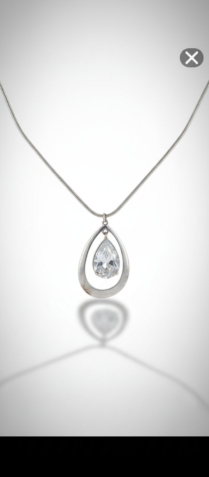 Collier argenté 