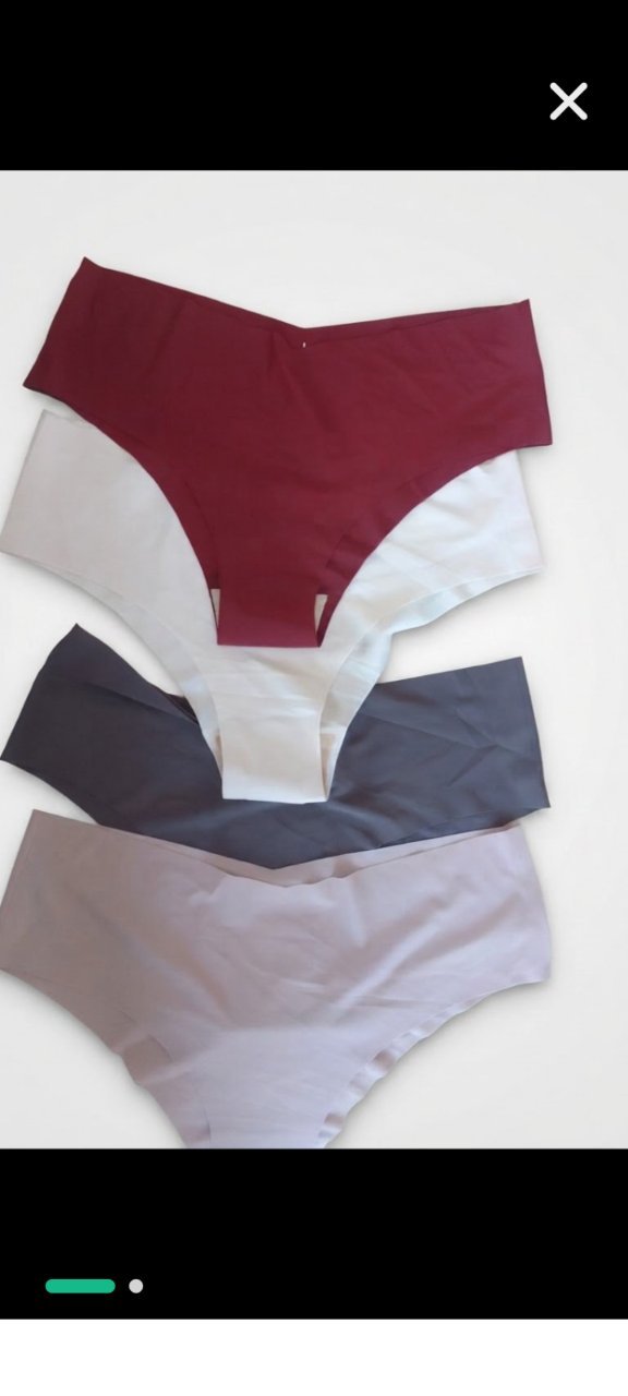 Lot de 4 culottes invisible 