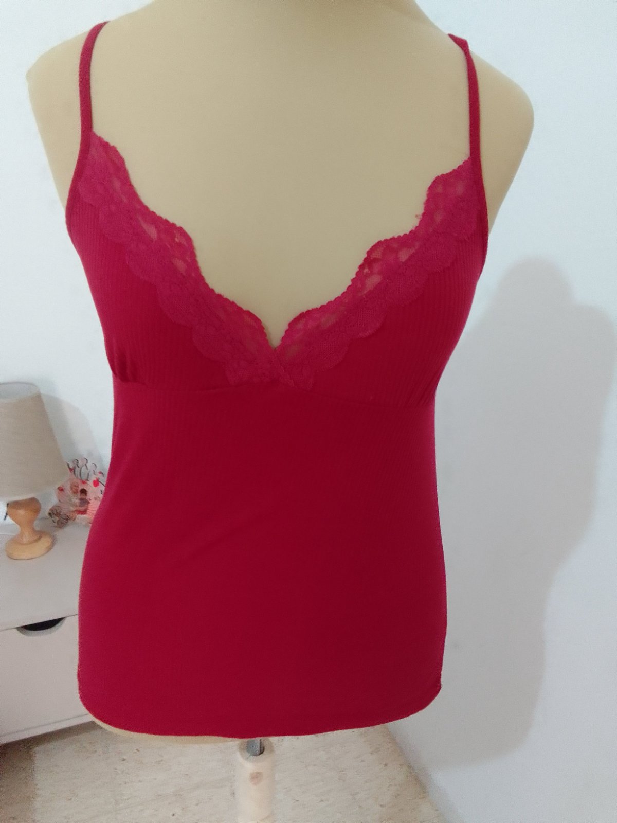 Top rouge 