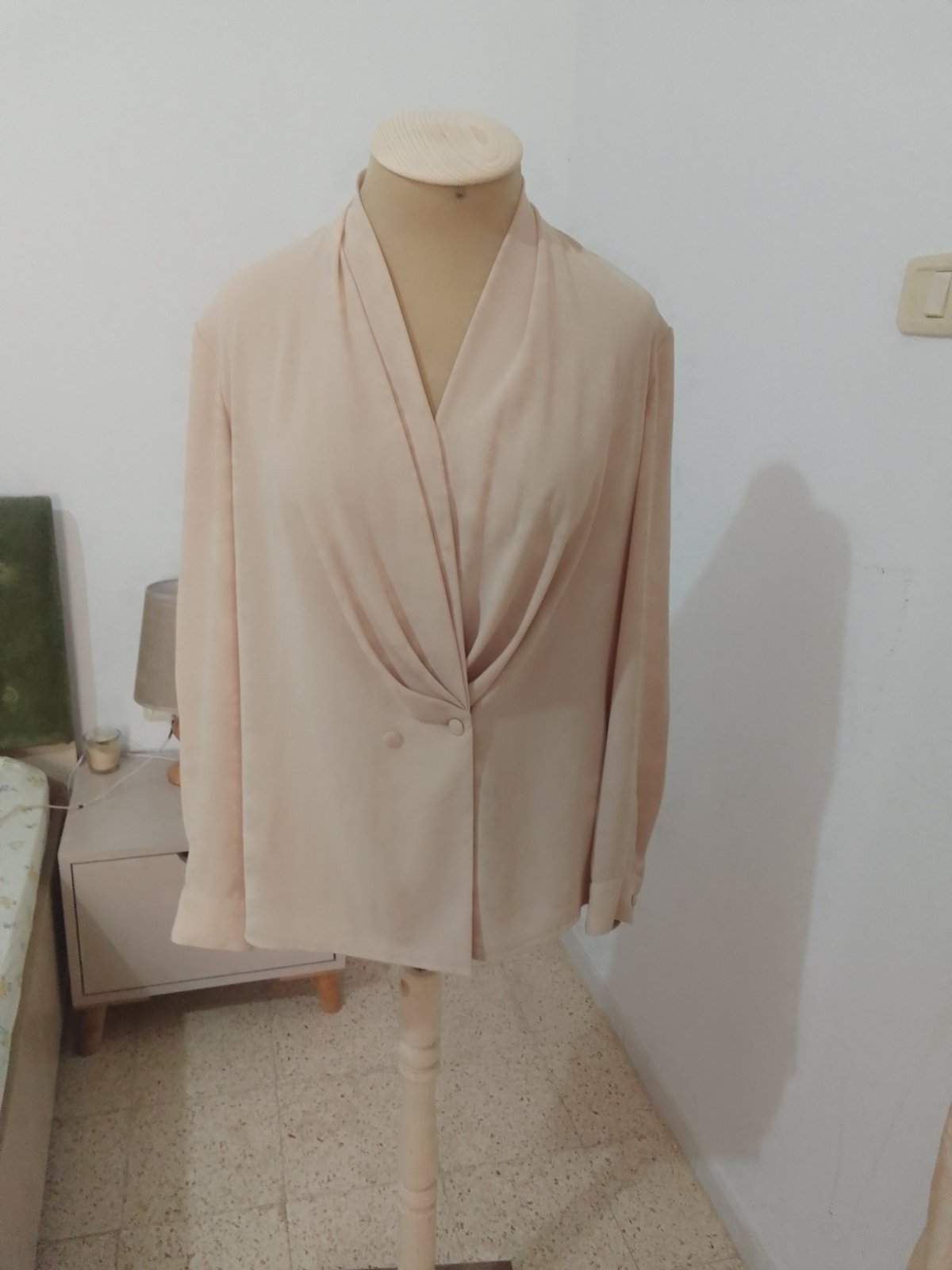 Chemise beige 