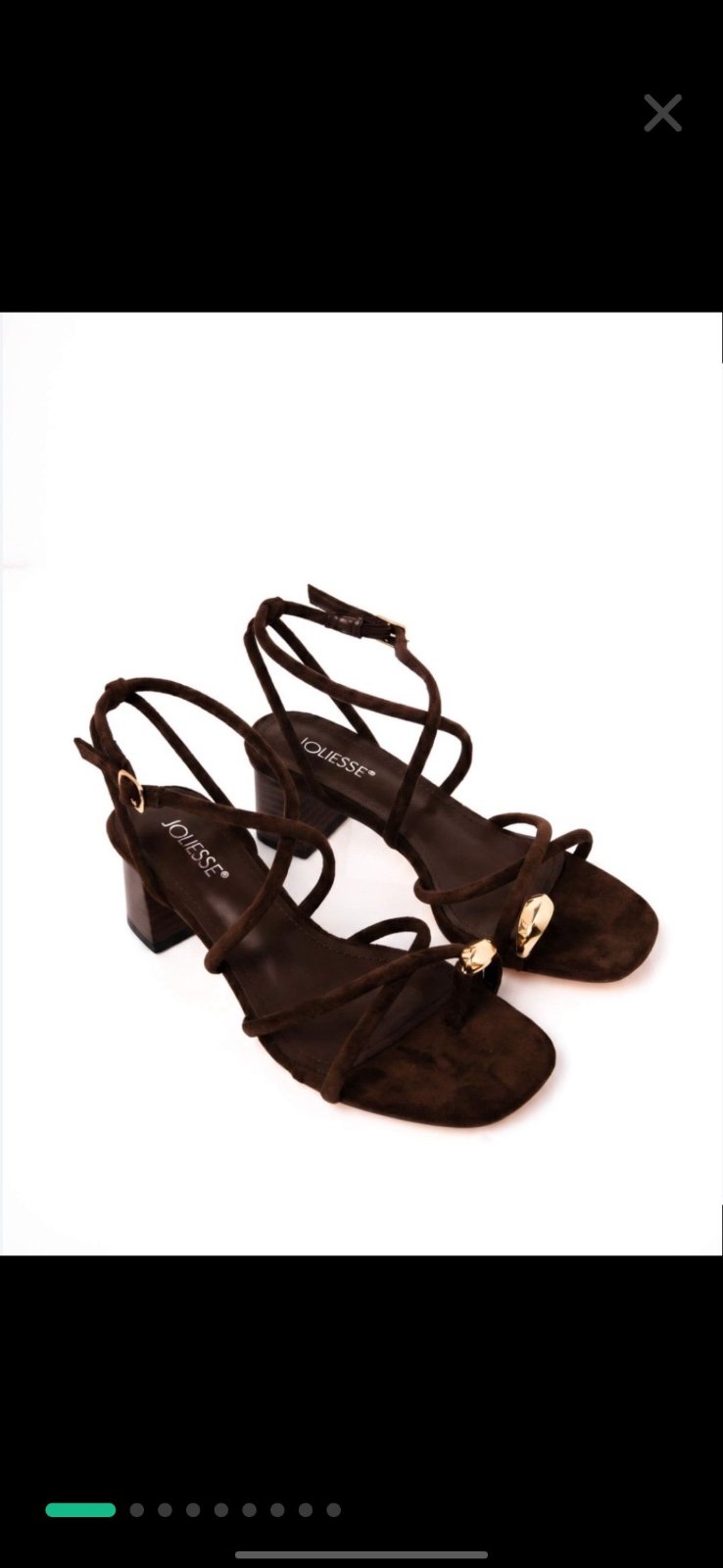 Sandales à talons marron élégantes 🤎