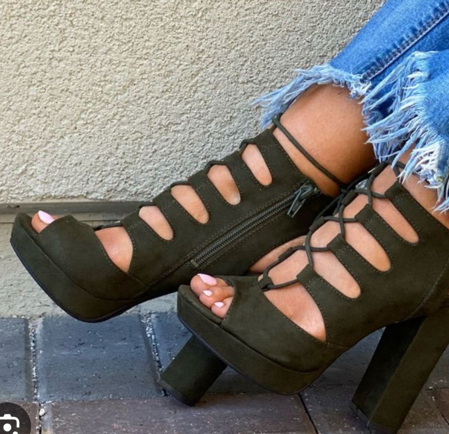 Sandal en daim 37