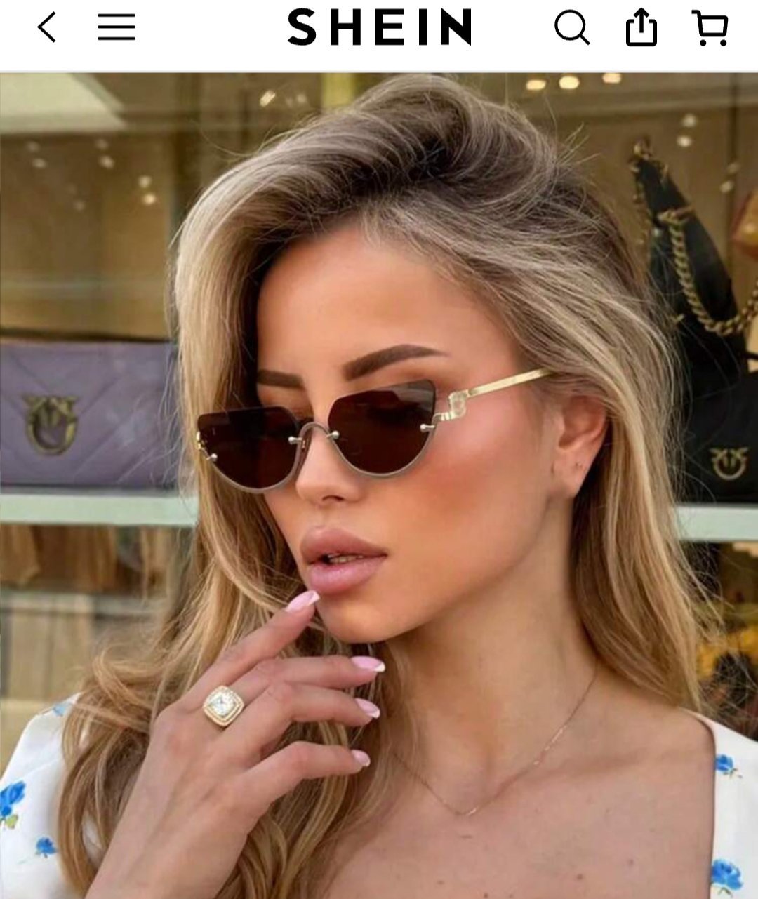 Lunettes shein