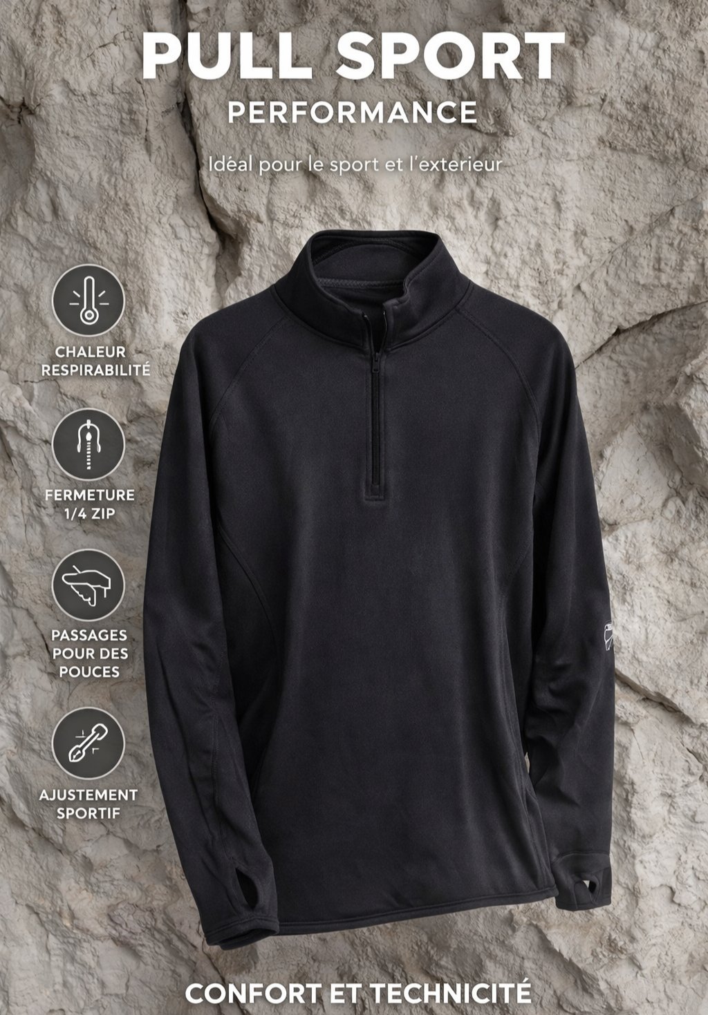 Pull Gris 