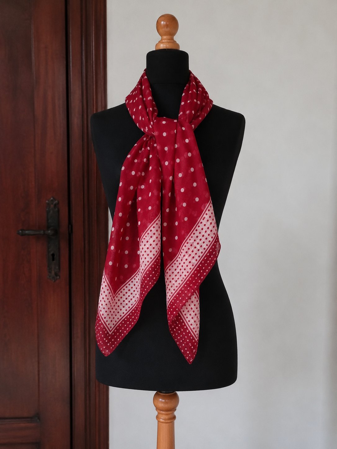 Foulard polka dot 