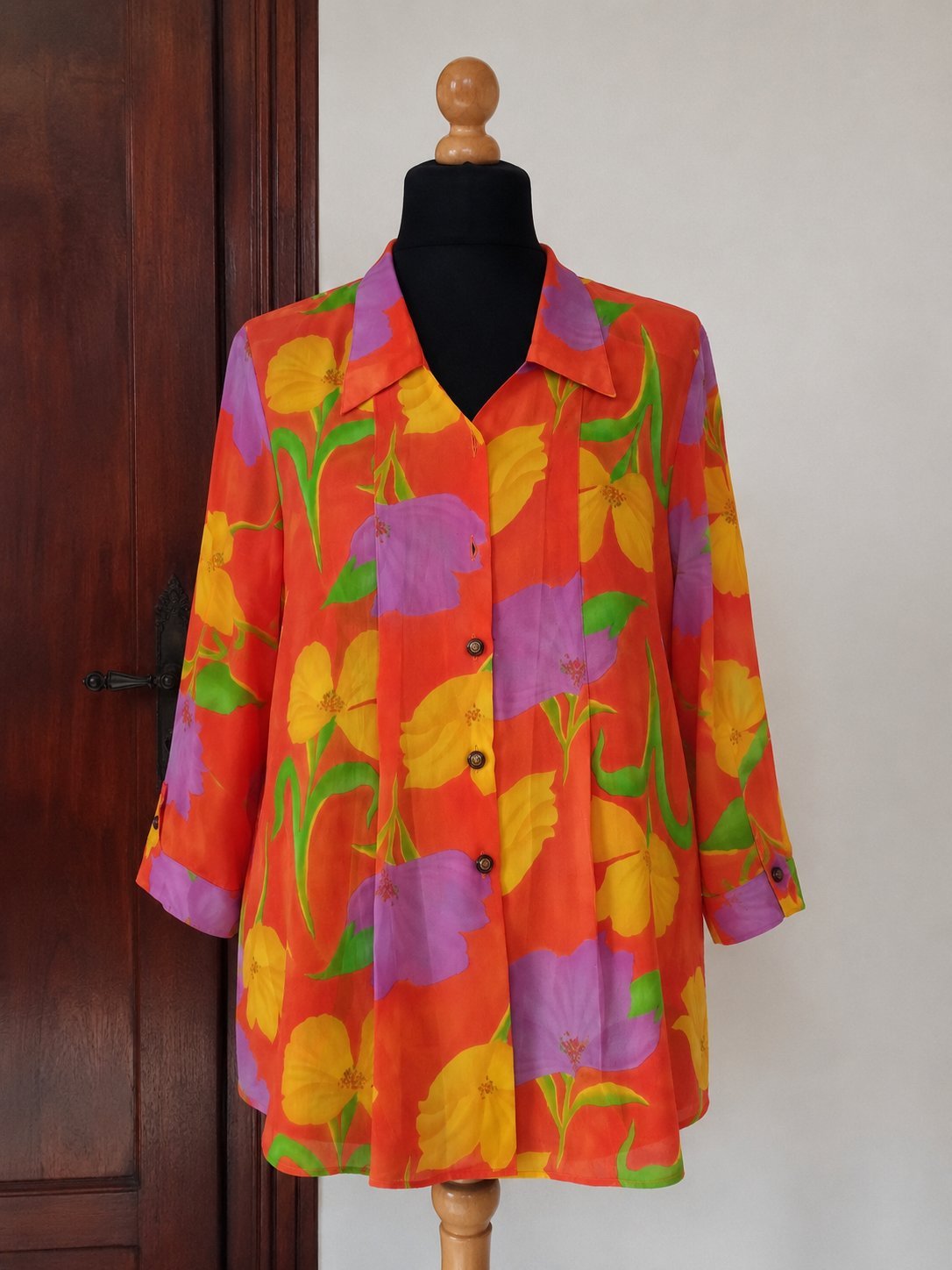Chemise fleurie 