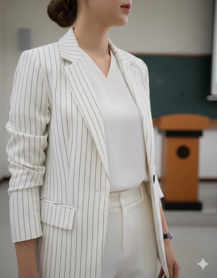 Veste blanche 