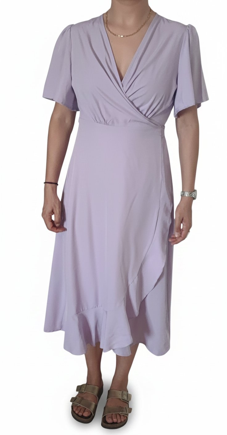 Robe violet sans marque 