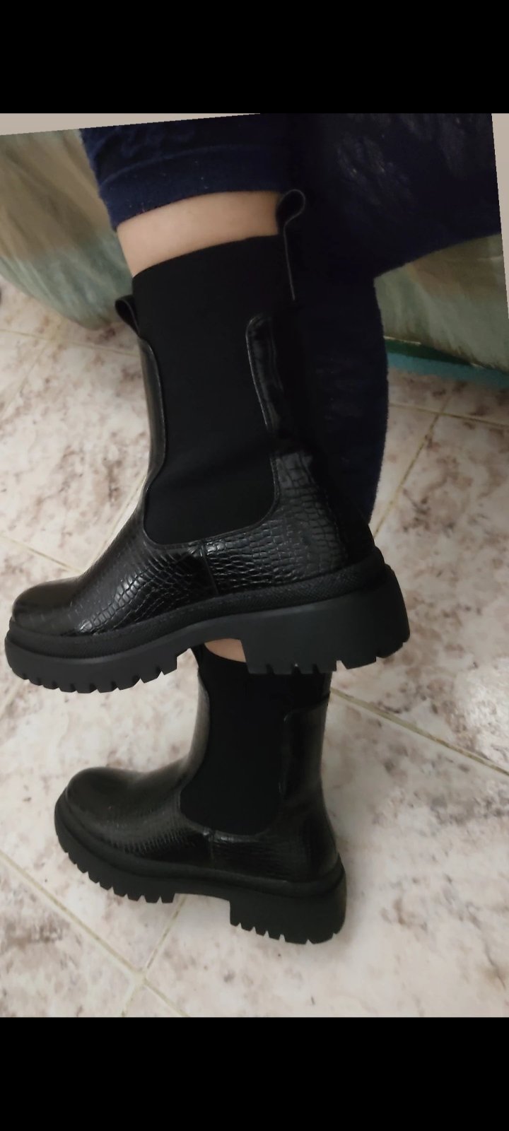 Bottines noires taille 40 