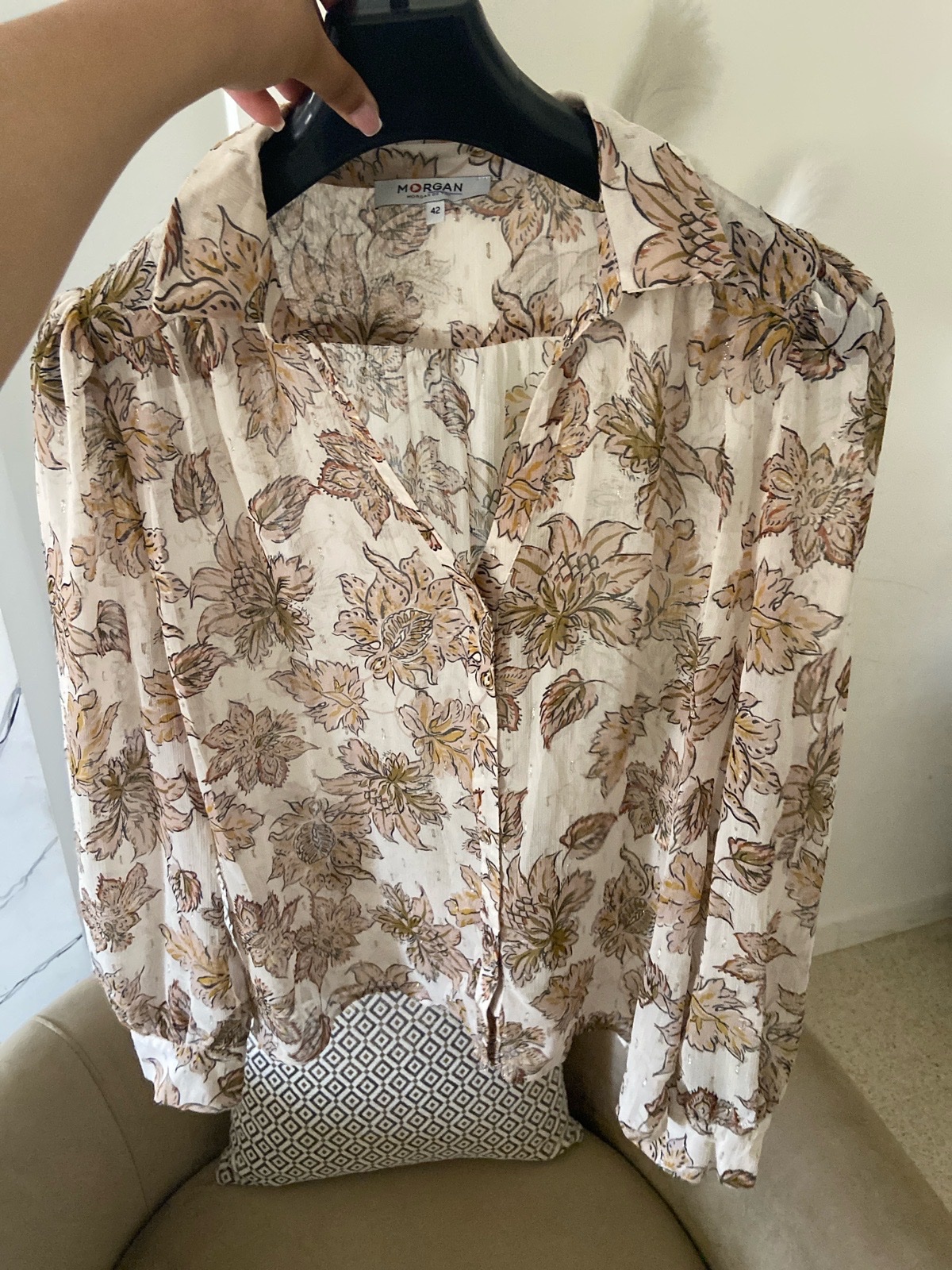 Chemise en soie 