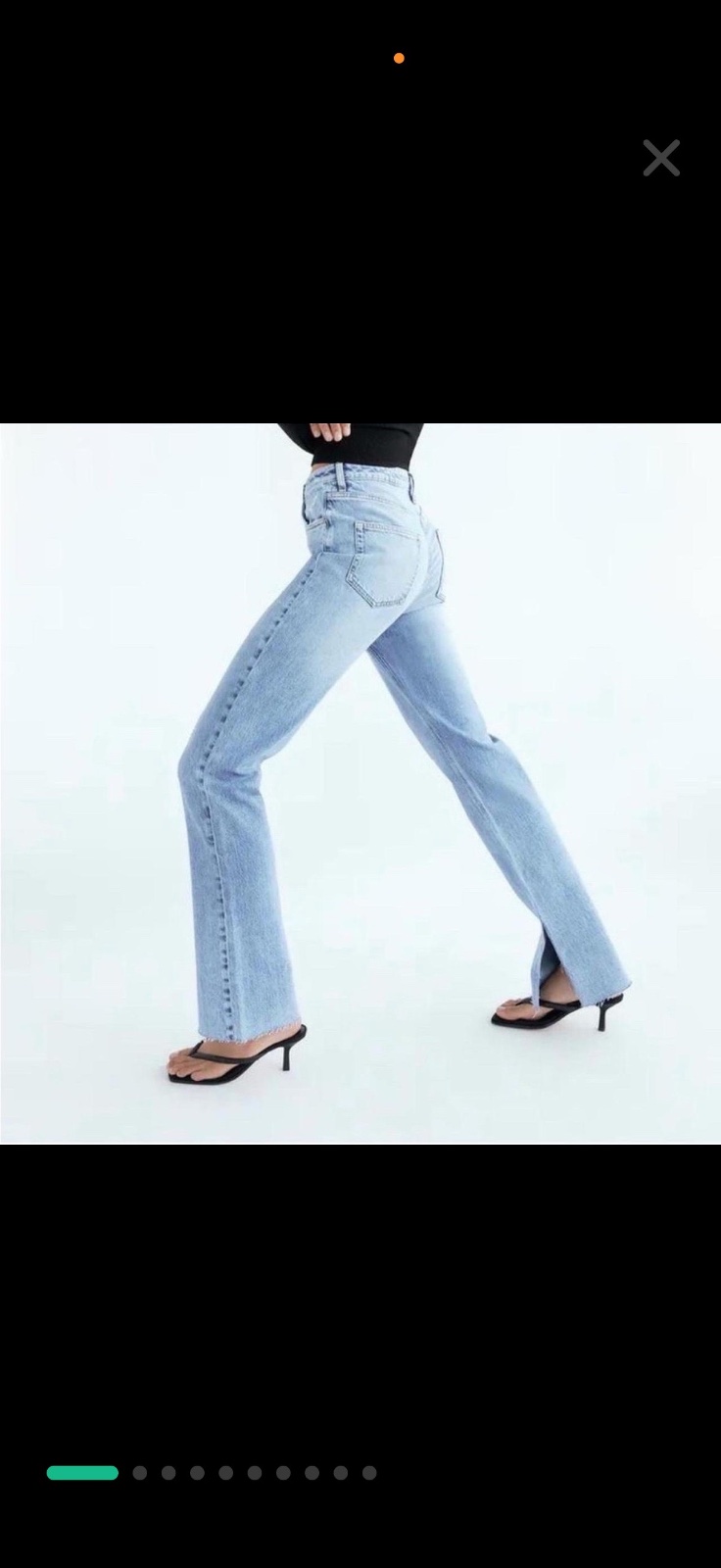 Pantlon zara avec fente