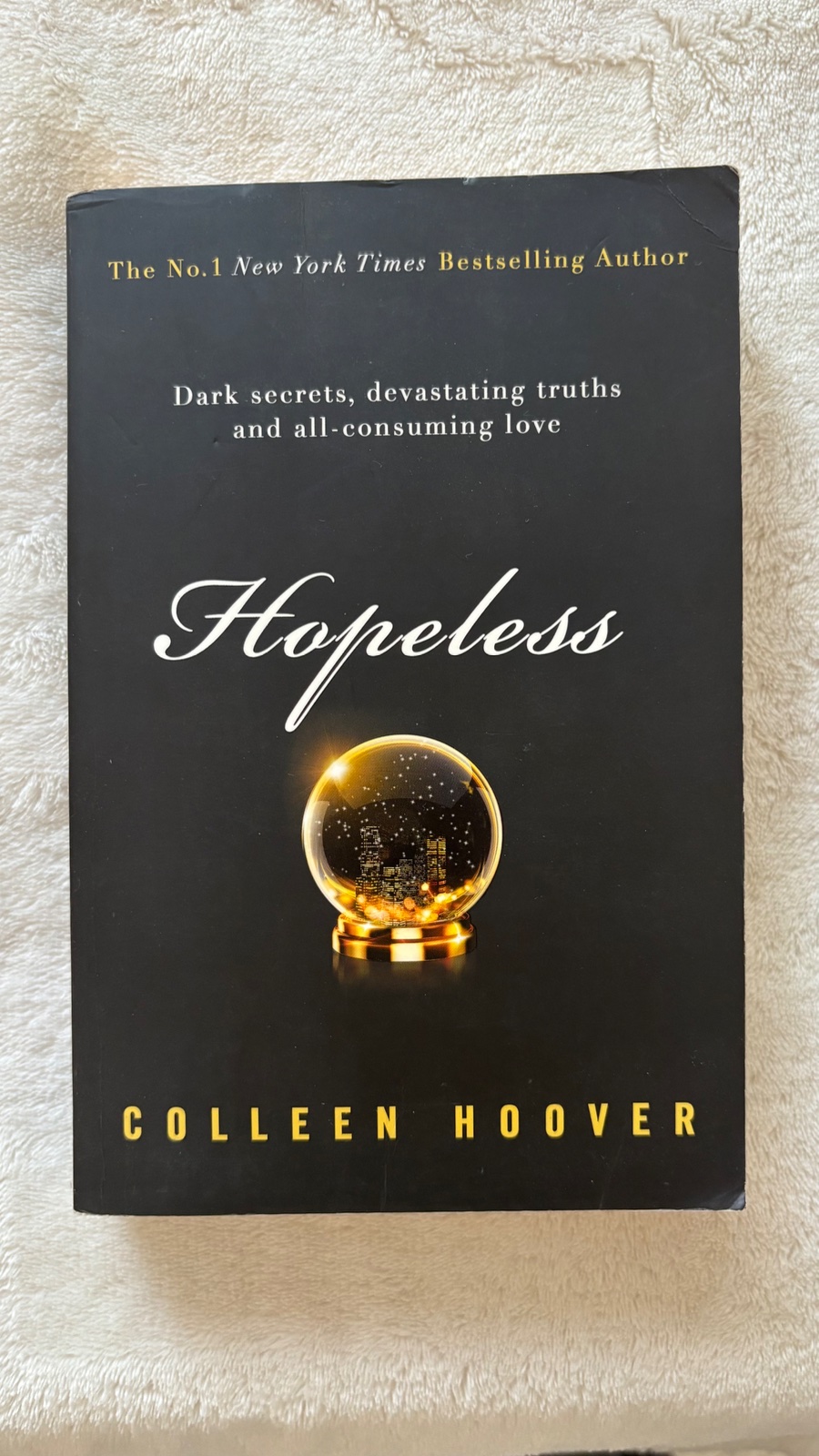 LIVRE HOPELESS DE COLLEEN HOOVER ORIGINAL