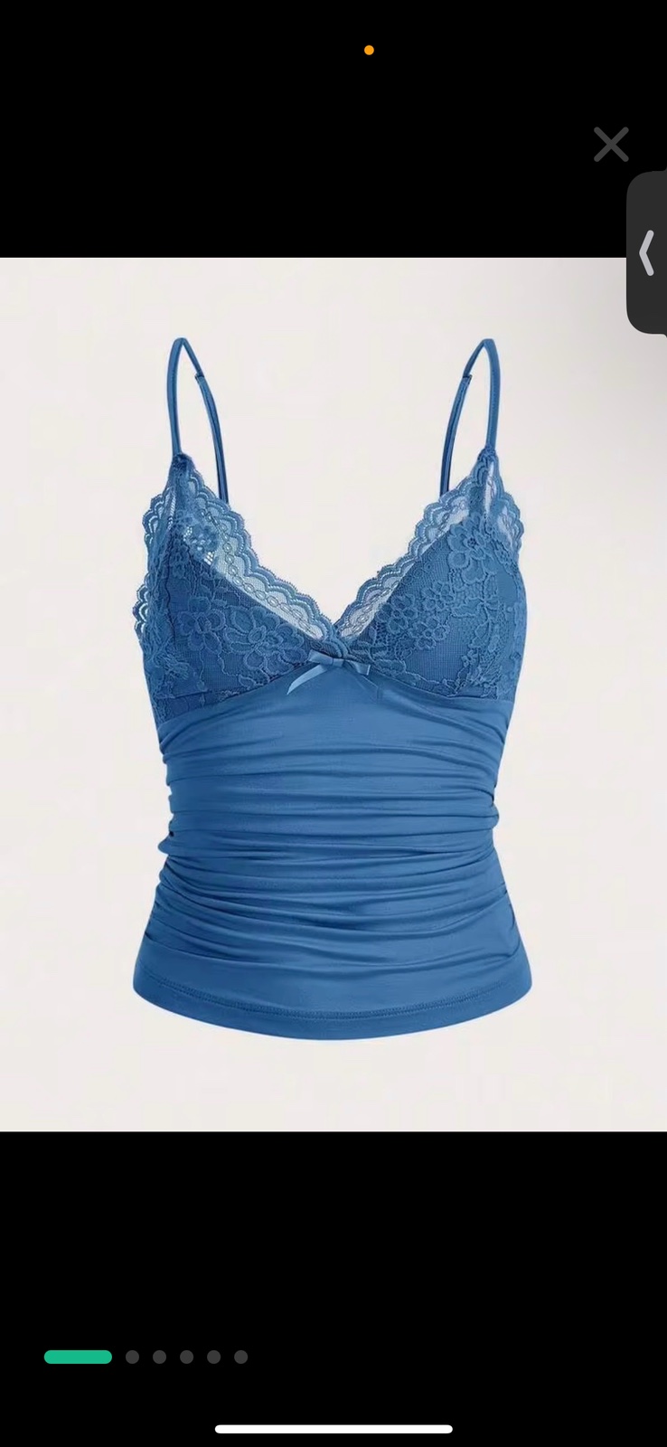TOP SHEIN DENTELLE 