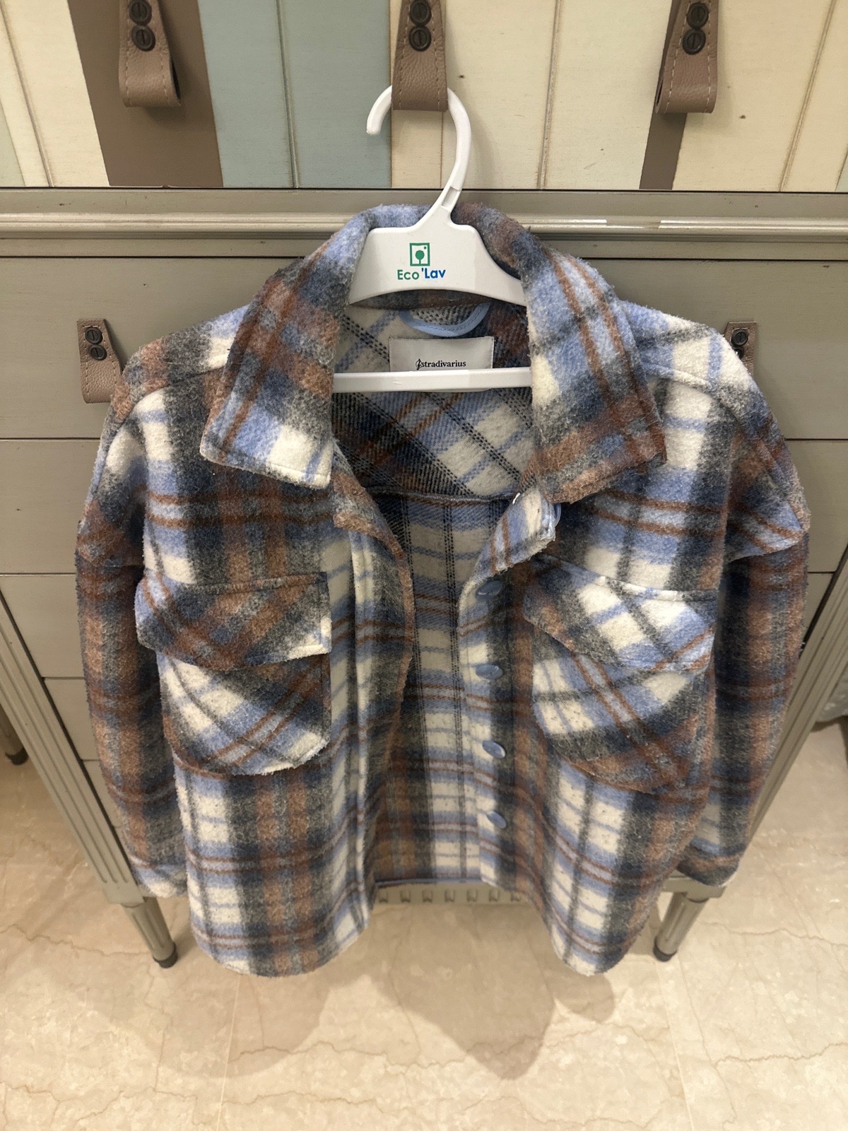 Veste carreaux 