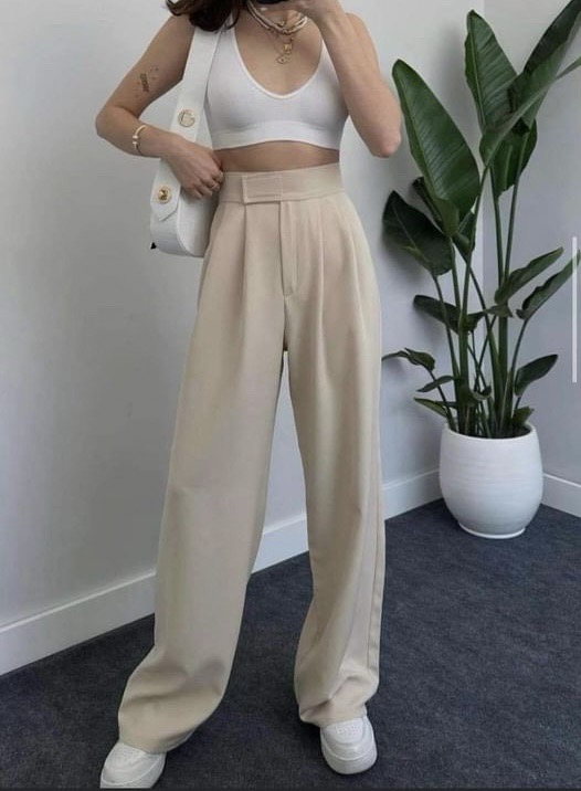 Pantalon posé