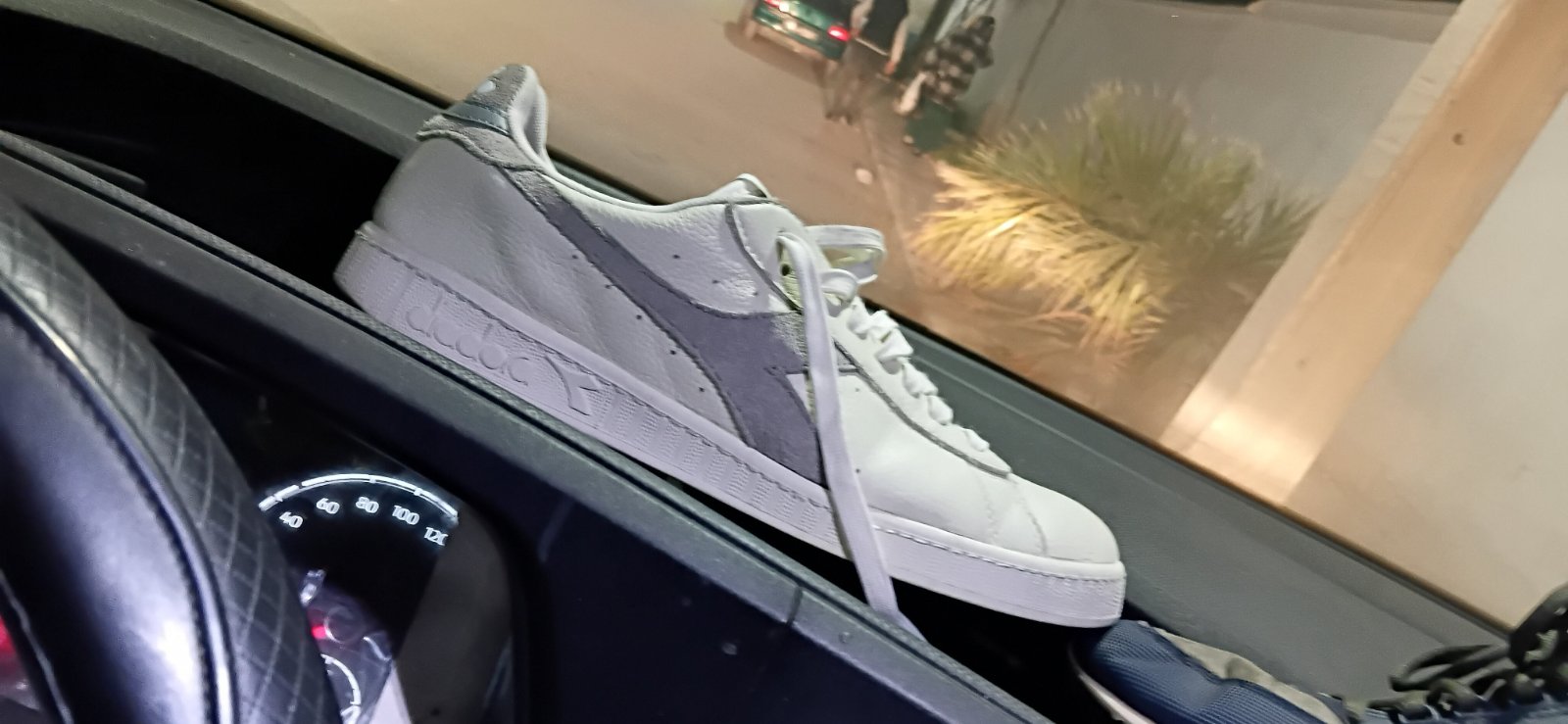 Basket sneaker diadora blanc authentique