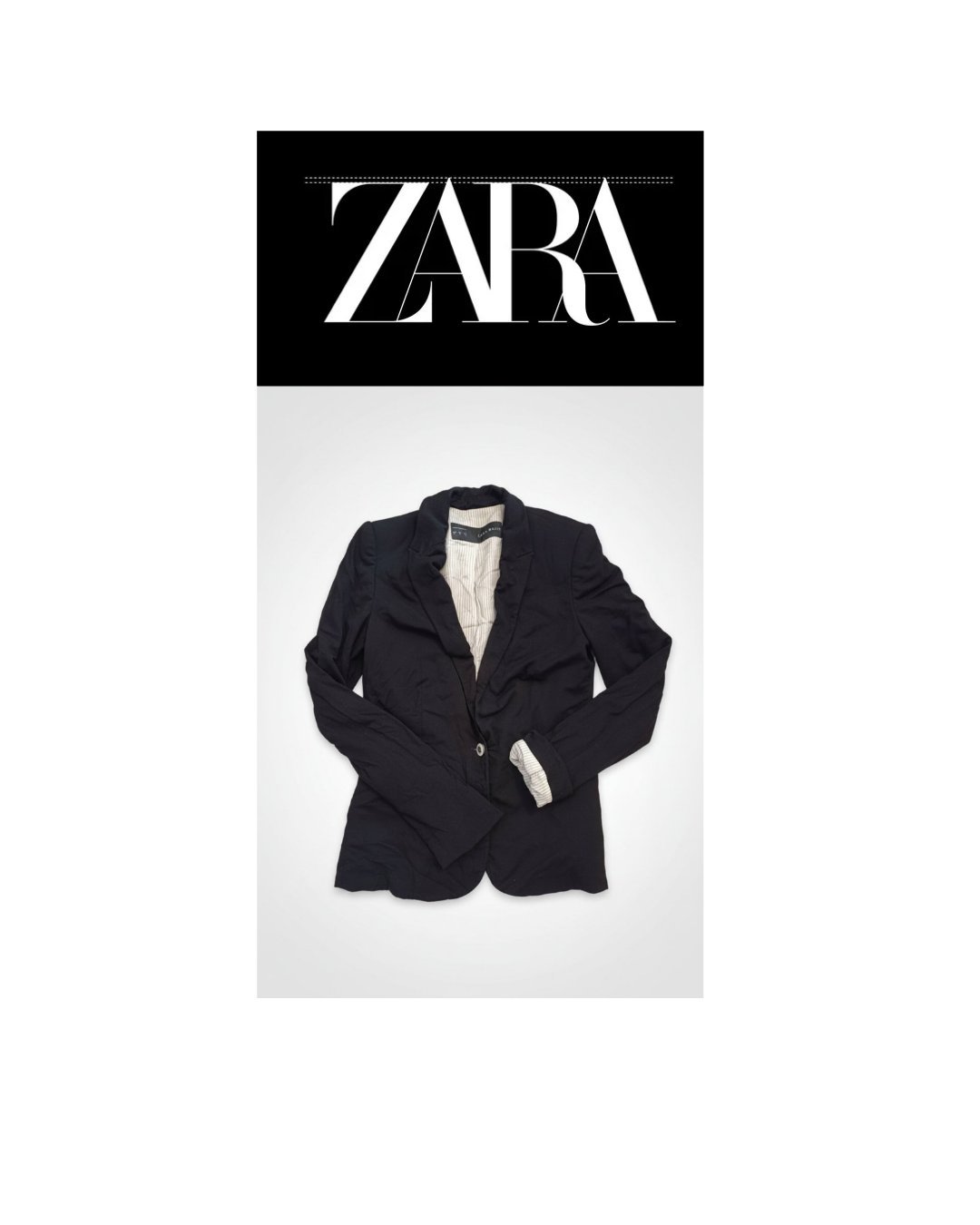 Blazer noire  Zara