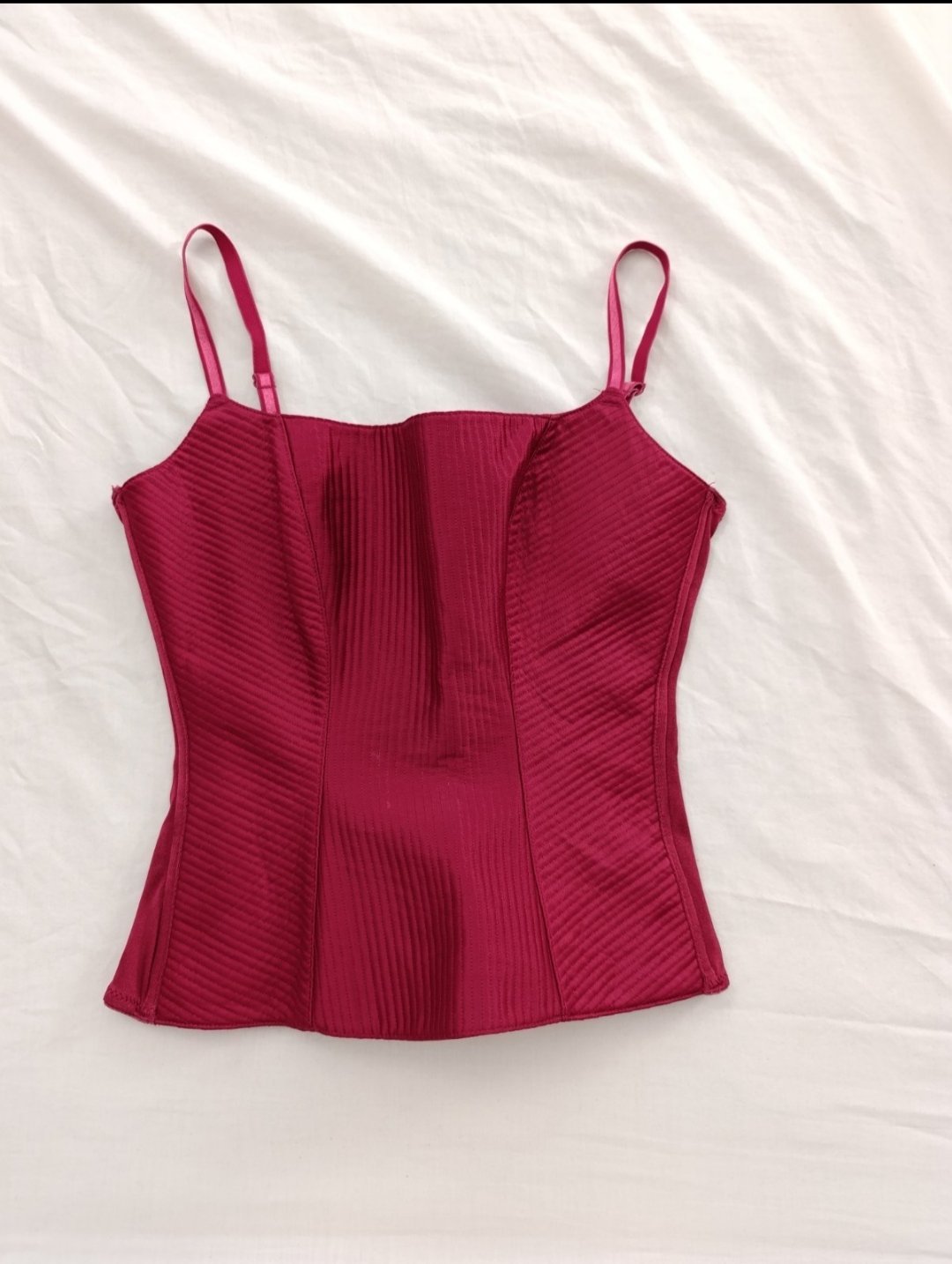  Top Style Corset / Bustier Rose Fuchsia – Chic & Structuré