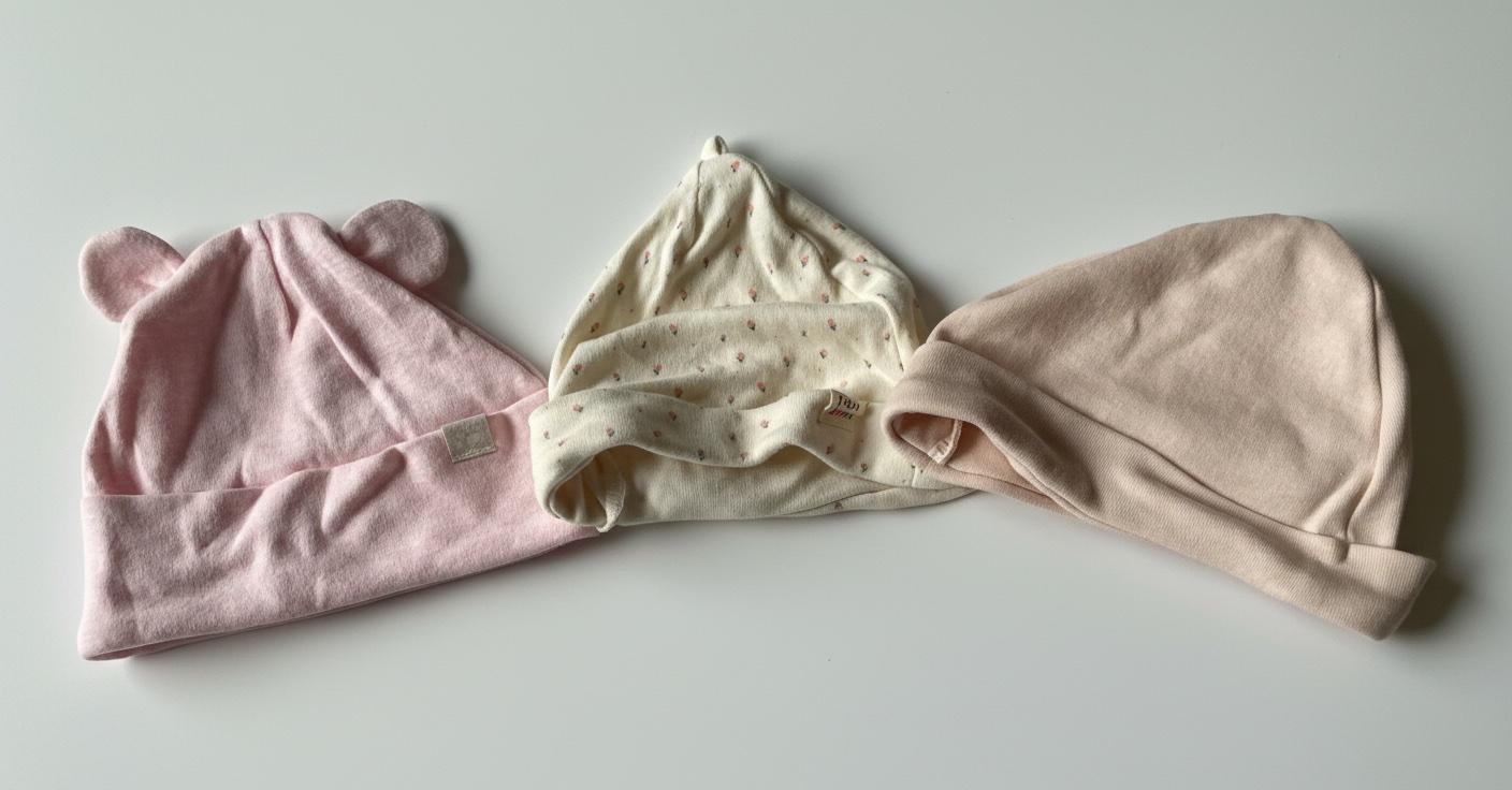 Lots de 3 bonnets pour bebe