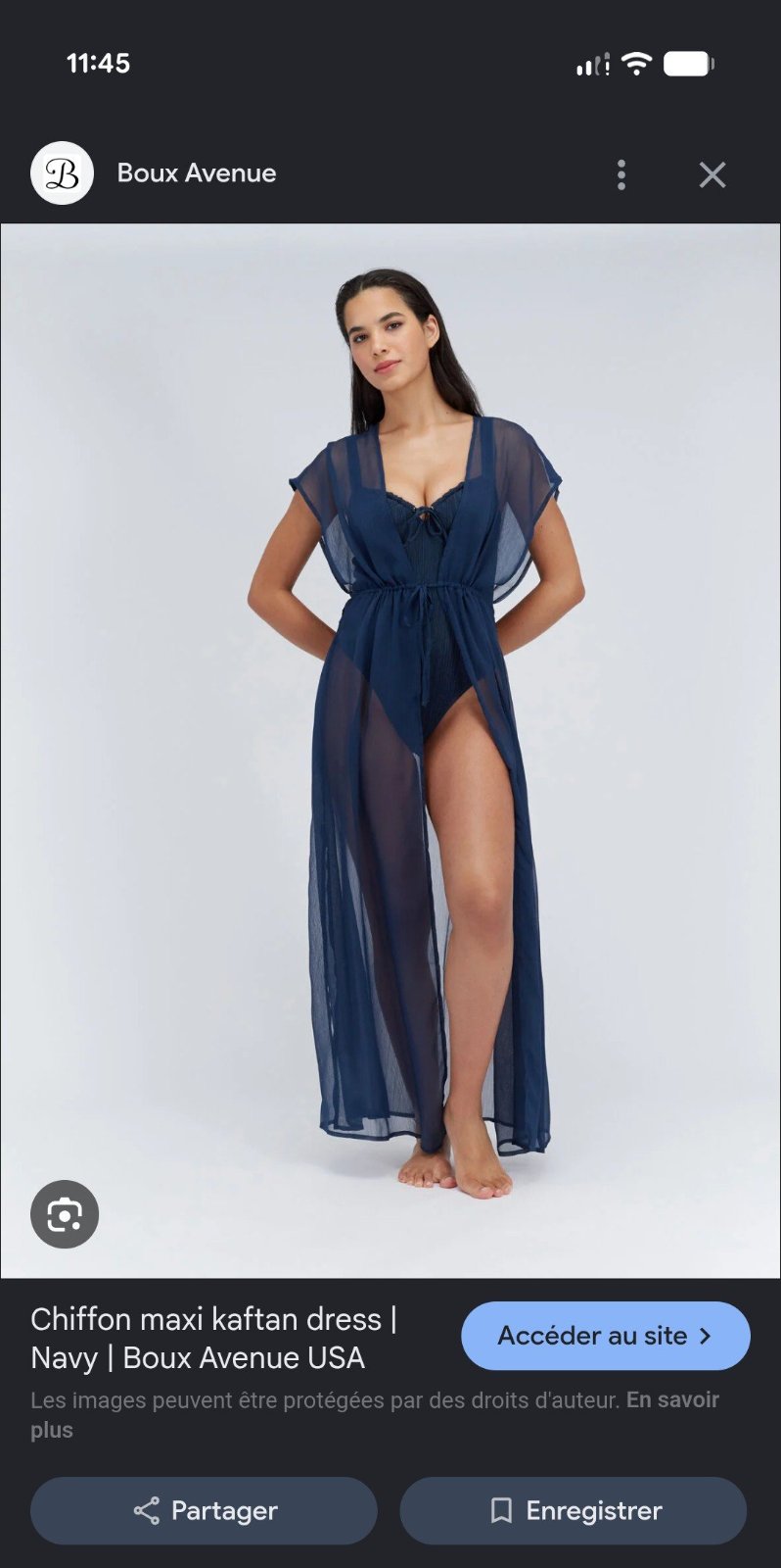 Kimono fe plage mousseline , taille S et petite M