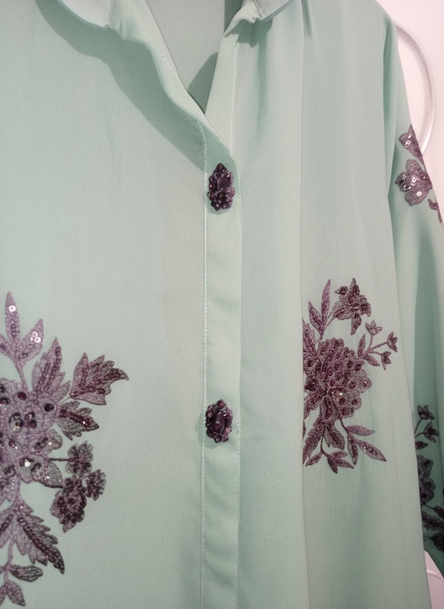 Robe chemise soiré