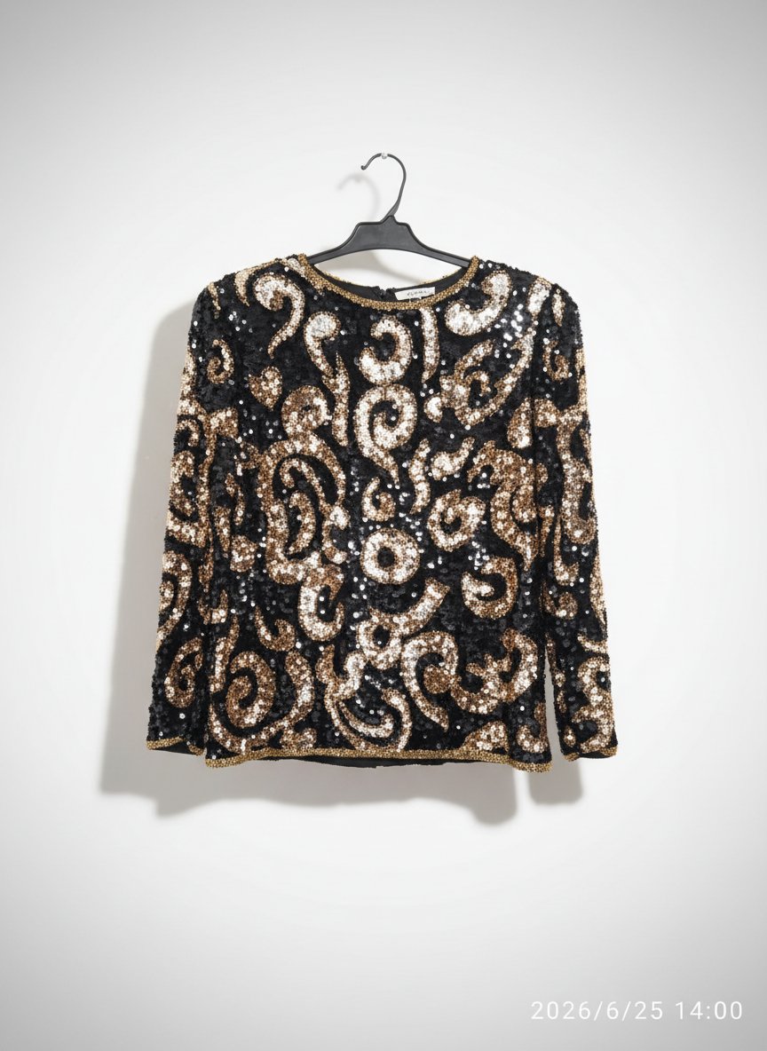 Pull soiré en sequins 