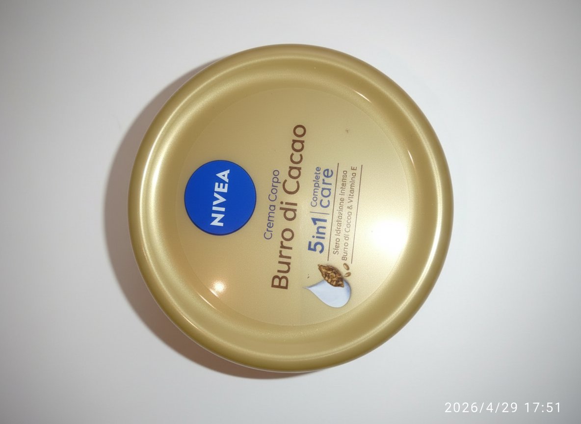 Crème hydratante importé de l'Italie 