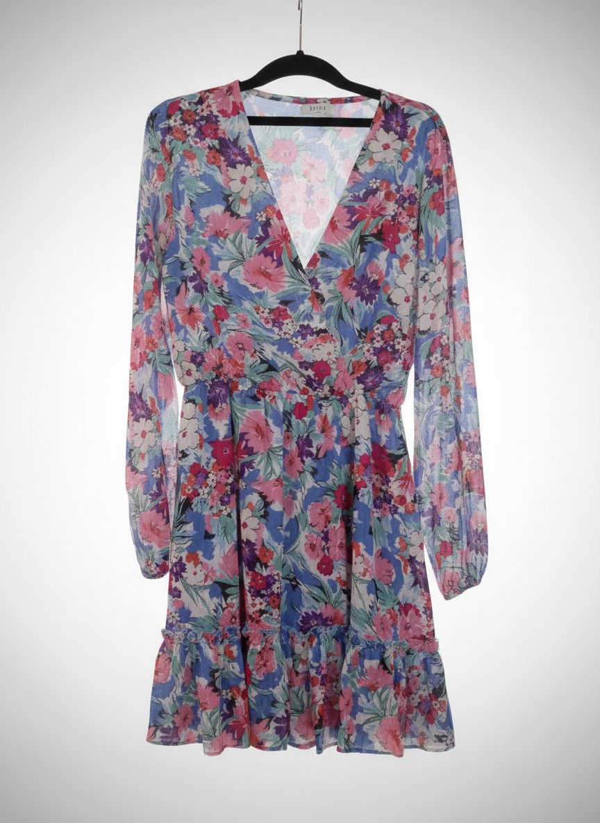 Robe fleurie fluide 