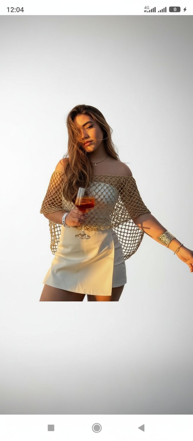 Gilet en crochet tendance 
