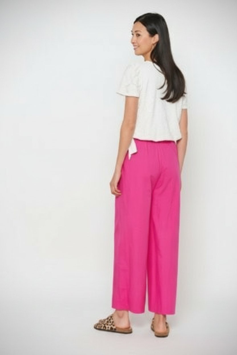 Pantalon large قمراية